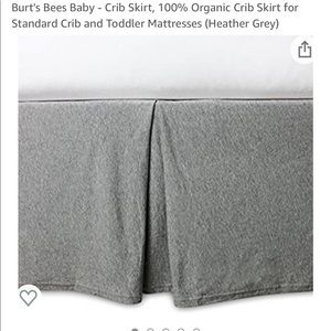 Burts Bees Crib Bedskirt